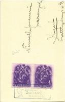 Szent István jubileumi év 1038-1938 + "III. ORSZÁGOS MAGYAR BÉLYEGKIÁLLÍTÁS BUDAPEST 1938"...