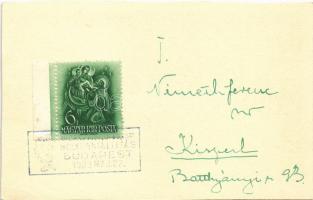 Szent István jubileumi év 1038-1938 + "III. ORSZÁGOS MAGYAR BÉLYEGKIÁLLÍTÁS BUDAPEST 1938"...