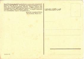 Szent Kvirinus vértanú püspök, ahogy Rómában, a Tiberisen túl lévő Szűz Mária bazilikában, a szent e...