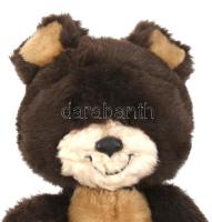 cca 1980 Misa maci, az 1980-as moszkvai olimpia kabalafigurája, plüss figura, jó állapotban, m: 49 c...