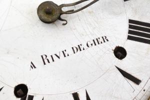 Sarrere - Rive de Gier. Nagy méretű, állóóra szerkezet. XIX: sz. Franciaország. Kissé hiányos, nem m...