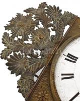 Sarrere - Rive de Gier. Nagy méretű, állóóra szerkezet. XIX: sz. Franciaország. Kissé hiányos, nem m...