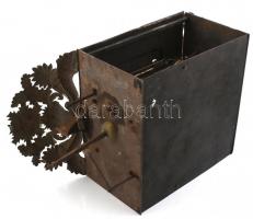 Sarrere - Rive de Gier. Nagy méretű, állóóra szerkezet. XIX: sz. Franciaország. Kissé hiányos, nem m...