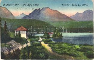 Tátra, Vysoké Tatry; Csorba-tó / Strbské Pleso / lake