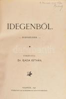 Idegenből. Elbeszélések. Ford.: Rada István. Veszprém, 1896, Egyházmegyei Könyvnyomda. Kiadói illusz...
