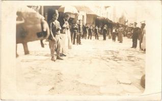 Az Osztrák-Magyar Haditengerészet matrózai Szmirnában / K.u.K. Kriegsmarine Matrosen / WWI Austro-Hungarian Navy mariners in Smyrna (Izmir) photo (EB)