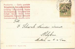 1904 Das durch einen Torpedo havarierte Schlachtschiff "Retwisan" / Russian pre-dreadnough...