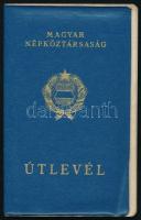 1964 Magyar Népköztársaság által kiállított fényképes útlevél