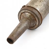 Régi kolbásztöltő, hurkatöltő. Fém. 48 cm