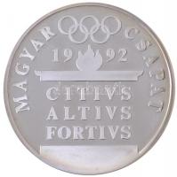 Papp László (1947-) 1992. "Barcelonai Olimpia - Magyar Csapat - Vízilabda" Ag emlékérem dí...