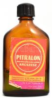 Retro Pitralon arcszeszes üveg tartalommal. 11,5 cm