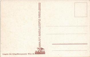 Die Marine: Abfeuern einer Breitseite. Phot. R. Sennecke. Serie 55/1. No. 121. Ausgabe des Kriegsfür...