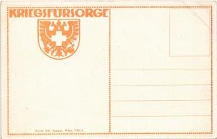 Schwere Geschütze in einer galizischen Station. Offizielle Karte für Rote Kreuz, Kriegshilfsbüro, Kr...