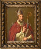 Jelzés nélkül, feltehetően a XIX. sz. első felében működött ismeretlen festő alkotása: Szalézi Szent...