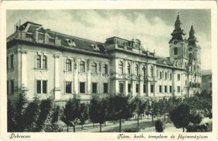 1927 Debrecen, Római katolikus templom, főgimnázium (EK)