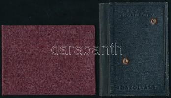 1951-1952 A Budapesti Műszaki Egyetem diákigazolványa, 2 db