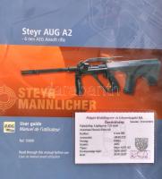 ASG Steyr Mannlicher AUG A2 6 mm airsoft puska, tartozékaival, új akkumulátorral, töltővel, leírássa...