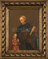 Jelzés nélkül, feltehetően a XIX. sz. első felében működött ismeretlen festő alkotása: (Kalazanci ?)...