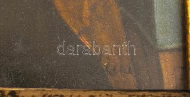 Jelzés nélkül, feltehetően a XIX. sz. első felében működött ismeretlen festő alkotása: (Kalazanci ?)...