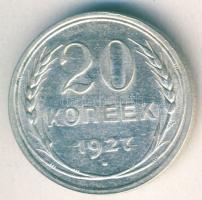 Szovjetunió 1927. 20k Ag T:1/2+