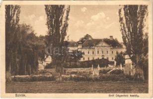 1928 Szirák, Gróf Dégenfeld kastély (EM)