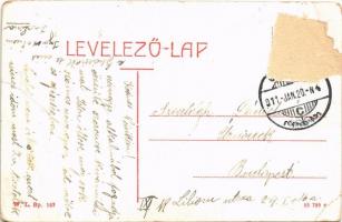 1911 Lugos, Lugoj; Pénzügyi palota, Pénzügyigazgatóság. W.L. Bp. 163. / financial palace (Rb)