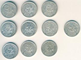 Oroszország/Szocialista Szövetségi Szovjet Köztársaság 1922. 15k Ag (10x) T:2-,2/3