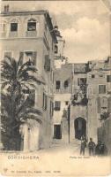 Bordighera, Porta del Capo / old town, city gate (EK)