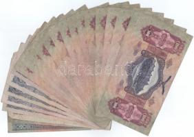 23db-os vegyes Pengő bankjegytétel T:III,III-