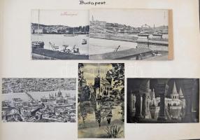 Koltai Bianca képeslapgyűjteménye 1956-ból: 185 db történelmi magyar vegyes képeslap 1916-1956 közöt...