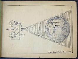 Koltai Bianca képeslapgyűjteménye 1956-ból: 185 db történelmi magyar vegyes képeslap 1916-1956 közöt...