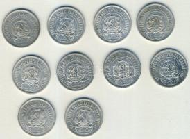 Oroszország/Szocialista Szövetségi Szovjet Köztársaság 1922. 20k Ag (10x) T:2-,2/3,3+