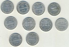 Oroszország/Szocialista Szövetségi Szovjet Köztársaság 1922. 20k Ag (10x) T:2-,2/3,3+