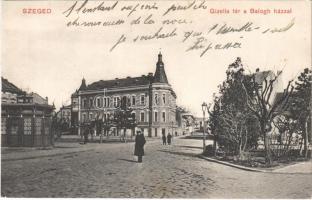 Szeged, Gizella tér, Balogh ház. Alth Lajos kiadása