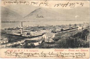 1909 Orsova, MFTR hajógyára / Werfte / Shipyards, ship factory (EK)