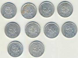 Oroszország/Szocialista Szövetségi Szovjet Köztársaság 1922. 15k Ag (10x) T:2-,2/3,3+