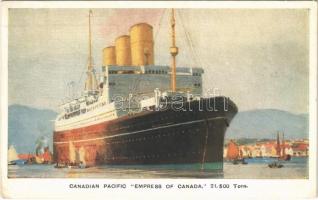 1928 Canadian Pacific Steamships RMS Empress of Canada ocean liner (EK)