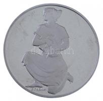 1981. 100Ft Ni "FAO I. - Világélelmezési nap" jelzett próbaveret, "PRÓBAVERET" f...