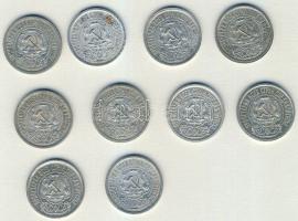 Oroszország/Szocialista Szövetségi Szovjet Köztársaság 1922. 15k Ag (10x) T:2-,2/3,3+