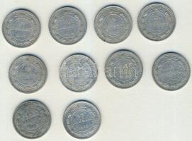 Oroszország/Szocialista Szövetségi Szovjet Köztársaság 1922. 15k Ag (10x) T:2-,2/3,3+