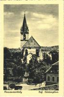 Marosvásárhely, Targu Mures; Református vártemplom, Gergely Imre üzlete / Calvinist castle church, shop