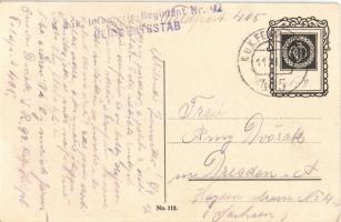 1917 Ukrainian folklore, traditional costumes + "K.u.K. Infanterie-Regiment Nr. 92. Regimentsst...