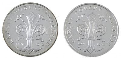 1992. 500Ft Ag "Károly Róbert" (2xklf) tanúsítvánnyal, tokban T:BU,1 (eredetileg PP)
Adam...