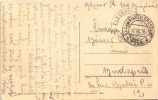 1916 Schnellfeuergeschütz Steuerbord K.u.K. Kriegsmarine / Az Osztrák-Magyar Haditengerészet Tegetth...