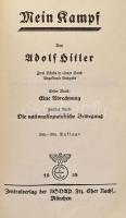 Adolf Hitler: Mein Kampf. Zwei Bände in einem Band. Ungekürzte Ausgabe. München, 1938, Zentralverlag...