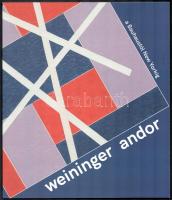 Szeredi Merse Pál: Weininger Andor. A Bauhaustól New Yorkig. Bp., 2019, Virág Judit Galéria. 71p. Fekete-fehér és színes képekkel, Weininger Andor műveinek reprodukcióival gazdagon illusztrált kiállítási katalógus. Kiadói papírkötés, jó állapotban.