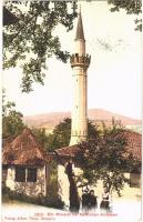 1909 Sarajevo, Ein Minaret bei festlichen Anlässen / mosque (EK)