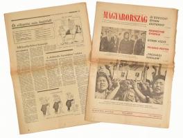 1967 Magyarország IV. évf. 9. sz., 1967. feb. 26., a címlapon J. F. Kennedy amerikai elnök temetésével.
