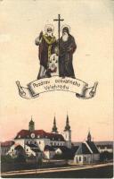 1936 Velehrad, Pozdrav posvatneho Velehradu / montage with saints (EK)