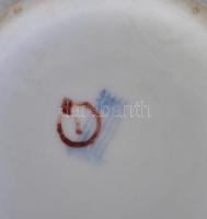Zsolnay porcelán Jancsi és Juliska bögre, matricás, jelzett, kis kopásnyomokkal, m: 9 cm